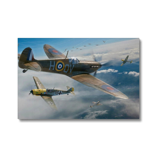 Battle of Britain Dogfight Canvas Print